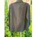 MENS NWOT MEDIUM? CHEST 40 BLACK & GOLD W/RED LONG SLEEVE BUTTON FRONT SHIRT