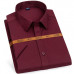 Men's Dress Shirts Business Short Sleeves Elastic Stretch Slim Fit Casual Shirts