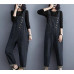 Overalls Jumpsuit Loose Women Jeans Pants Denim Suspender Trousers Straight 2023