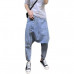 Women Casual Jeans Loose Harlem Denim Drop crotch pants Baggy trousers Retro
