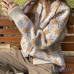 Women's Sweet Knitted Sweater Autumn Cardigan Cozy Cute Loose Knitwear Holiday 